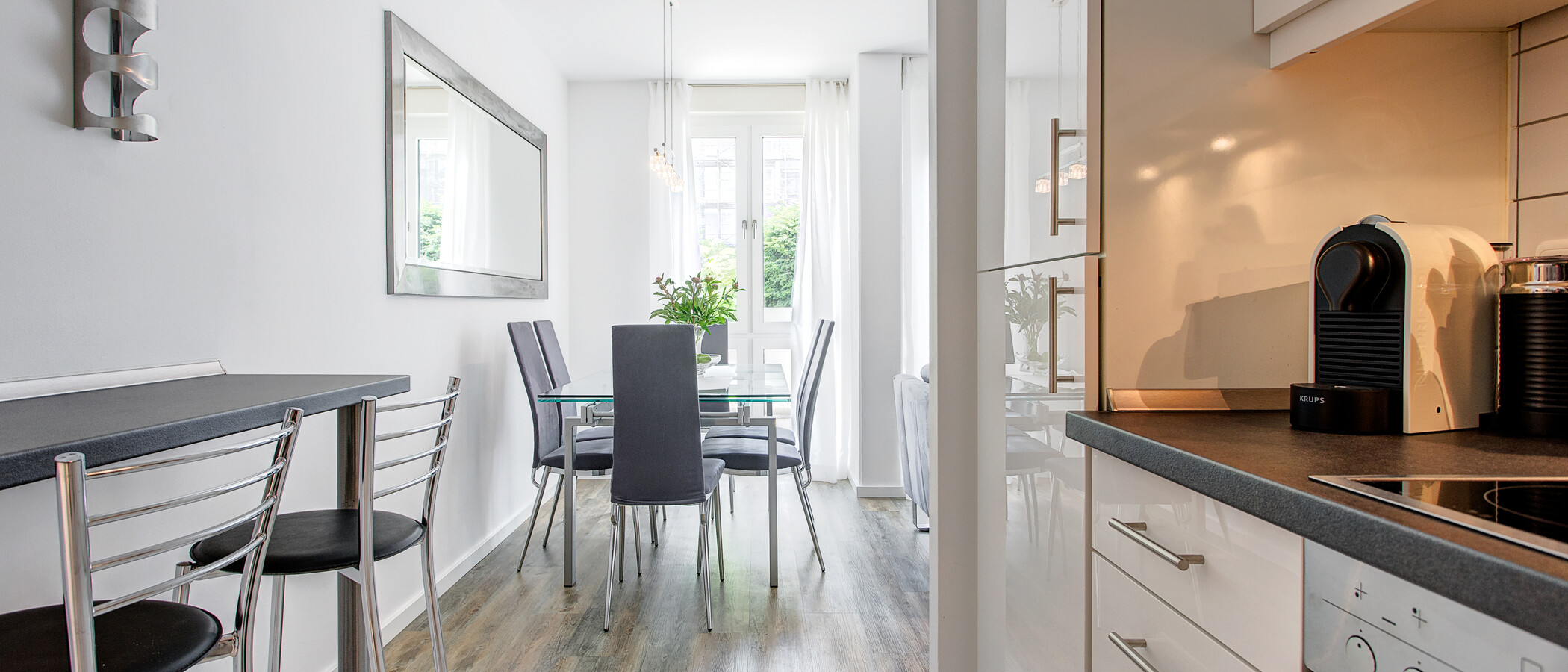 квартира München Haidhausen 03 кухня 3443