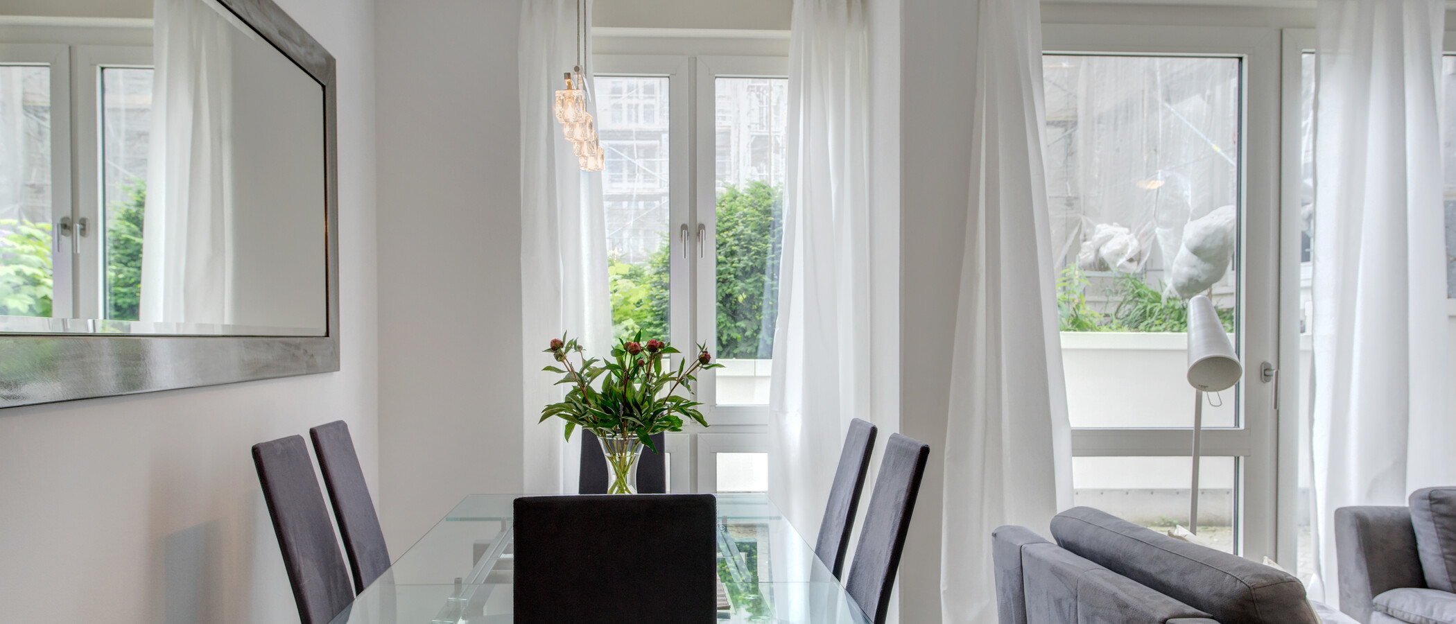 квартира München Haidhausen 02 столовая 3443