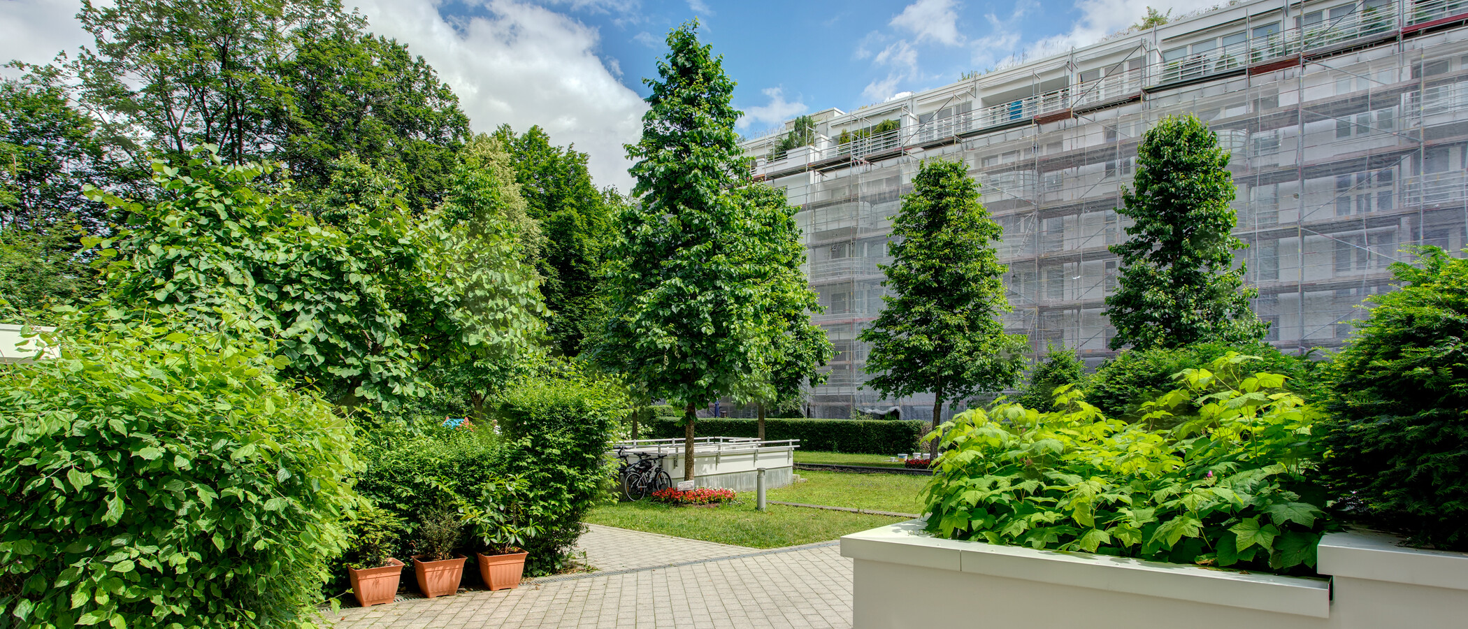 квартира München Haidhausen 01 вид из окна 3443