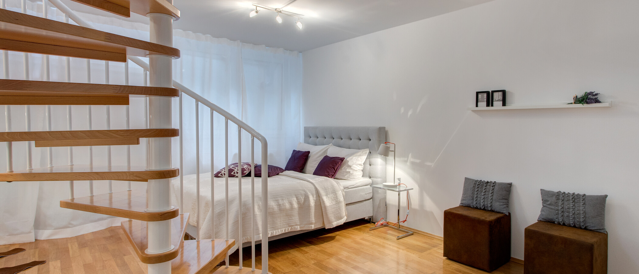 квартира München Haidhausen 02 гостевая комната 3443