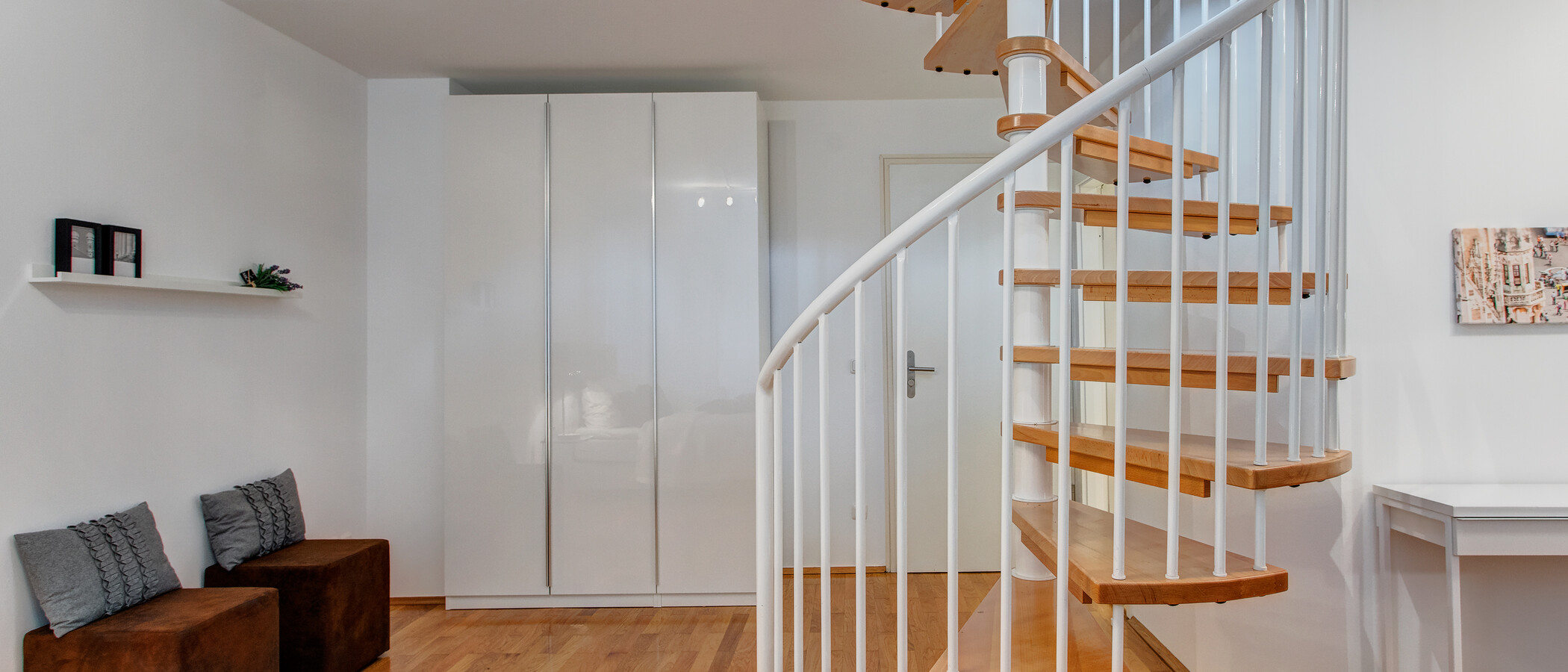 квартира München Haidhausen 03 гостевая комната 3443