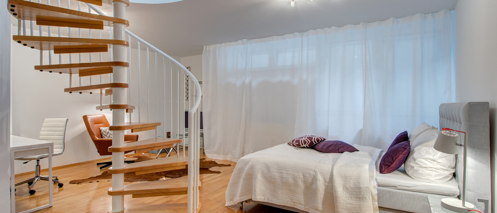 квартира München Haidhausen 05 гостевая комната 3443