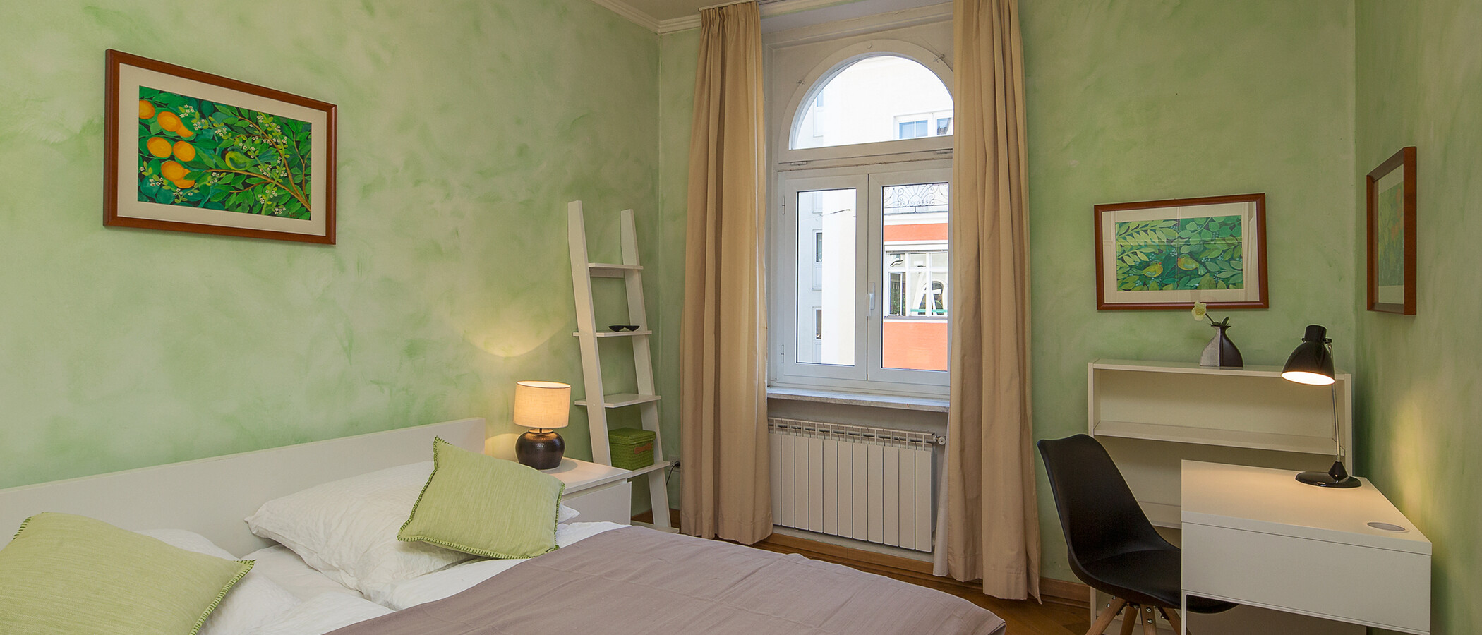 квартира München Lehel 02 спальная 3457