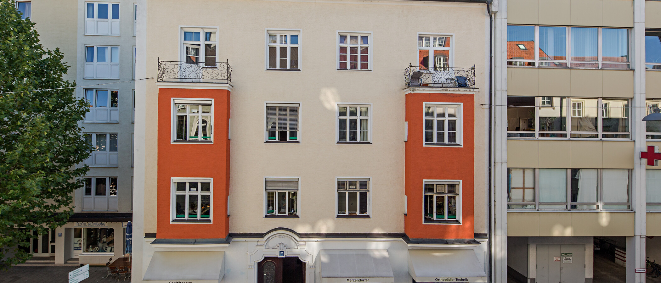 квартира München Lehel 02 вид из окна 3457