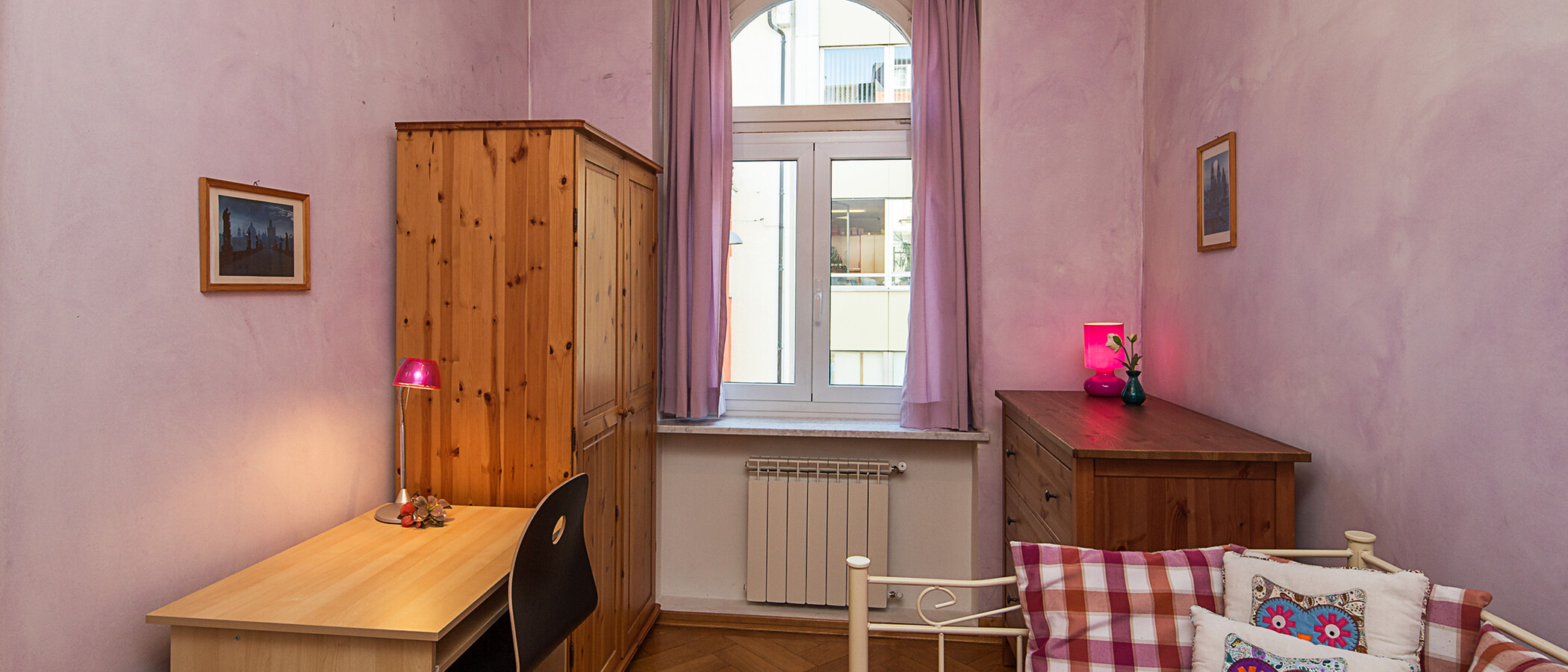 квартира München Lehel 01 гостевая комната 3457