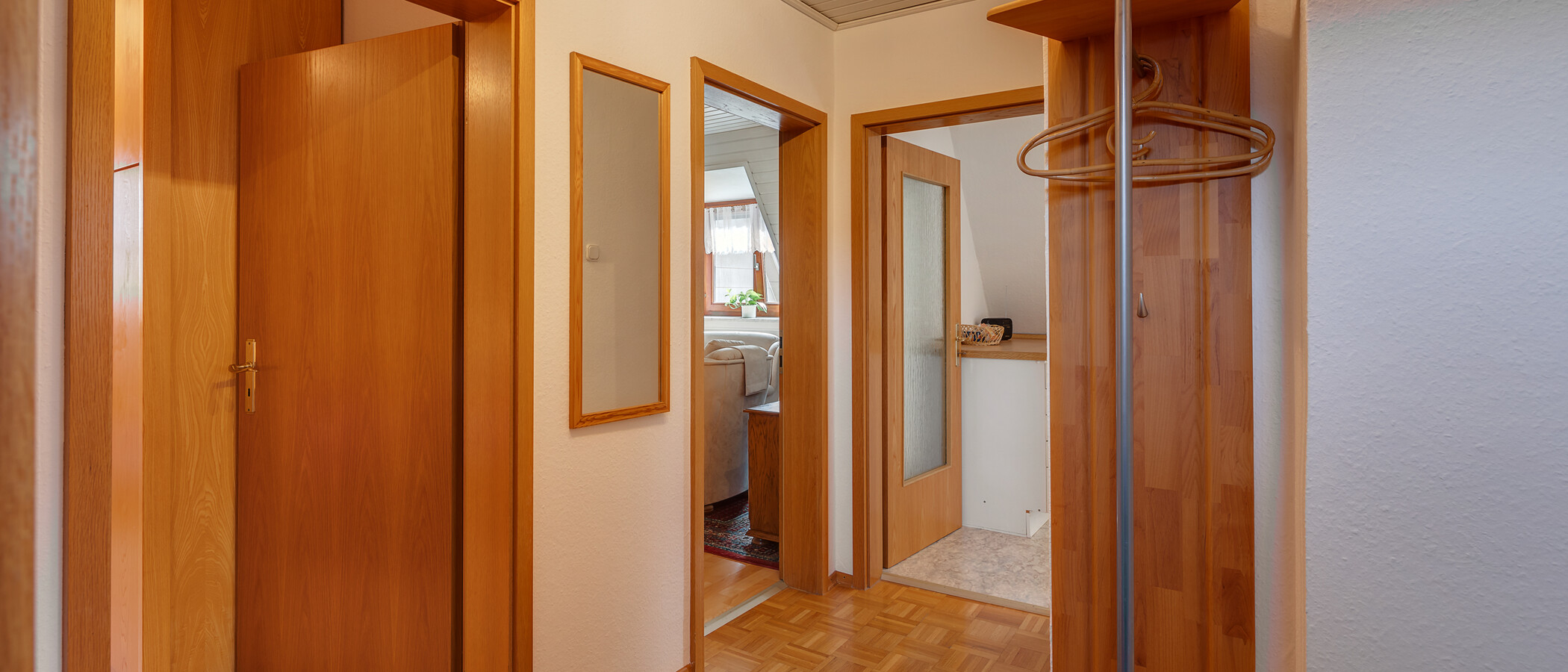 мансардная квартира Ismaning 01 коридор 3466