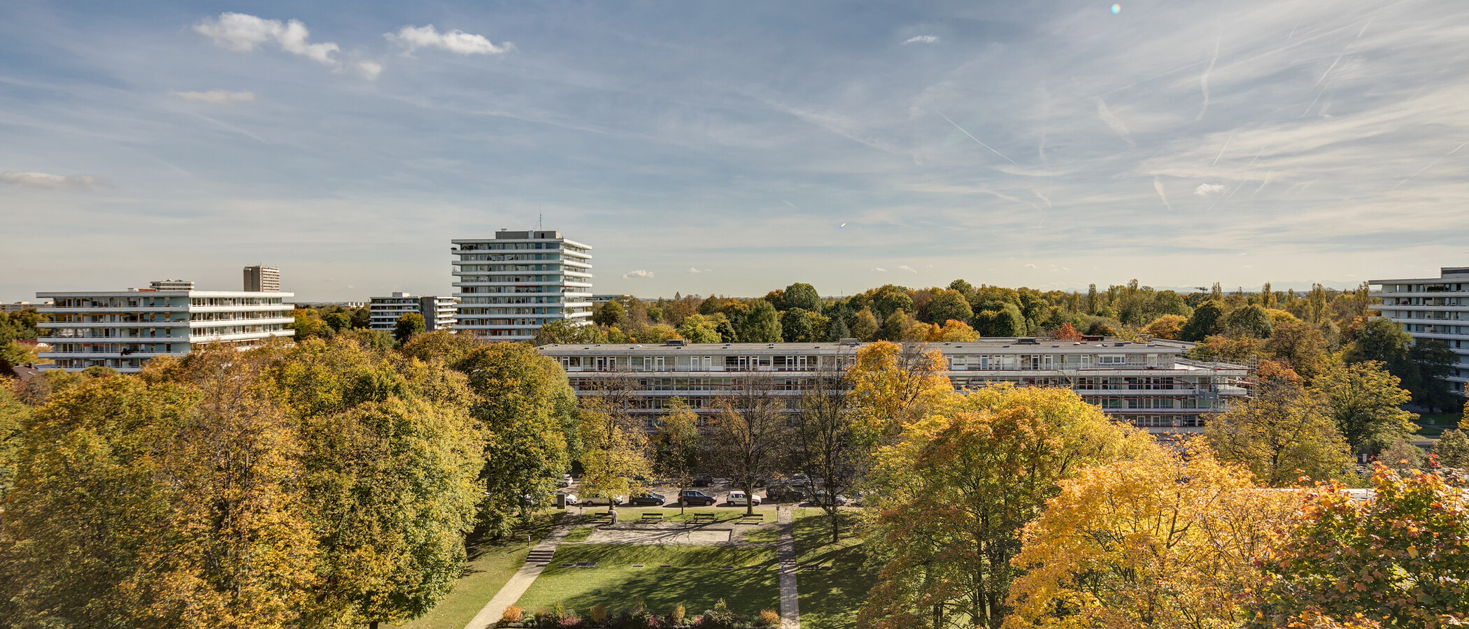 квартира München Cosimapark 01 вид из окна 3488