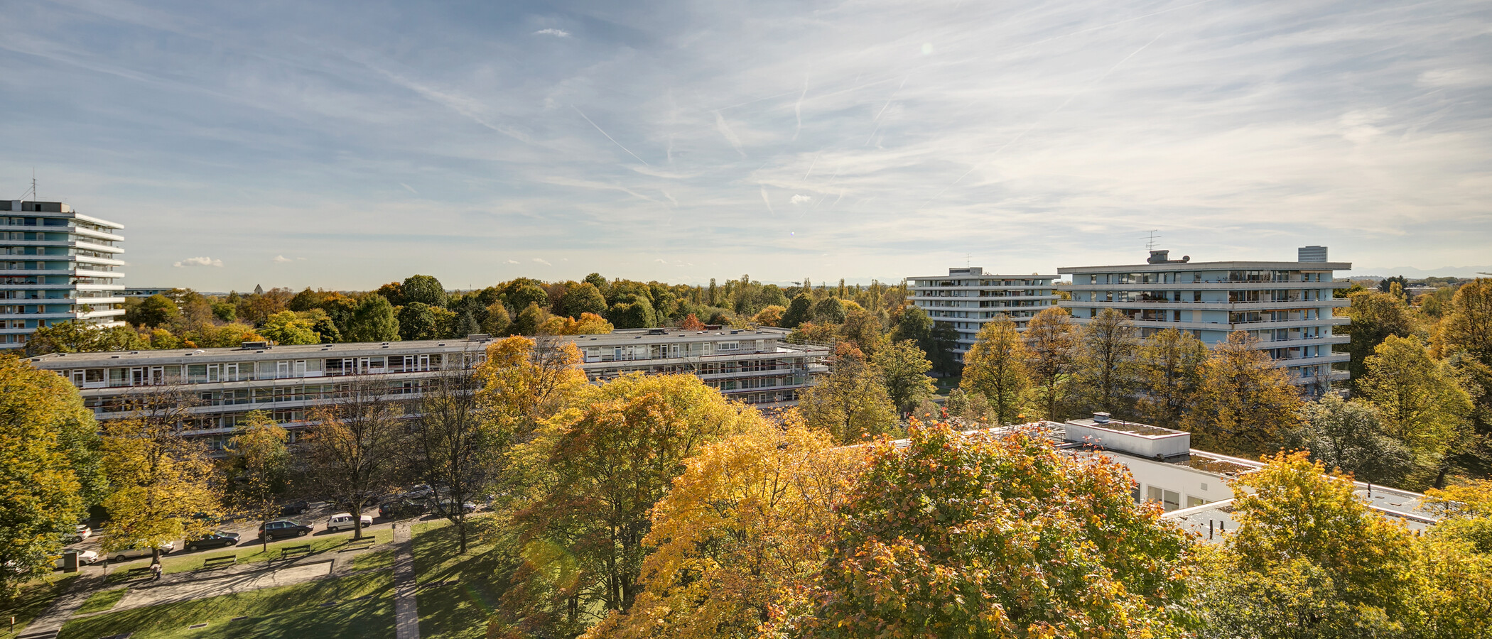 квартира München Cosimapark 02 вид из окна 3488