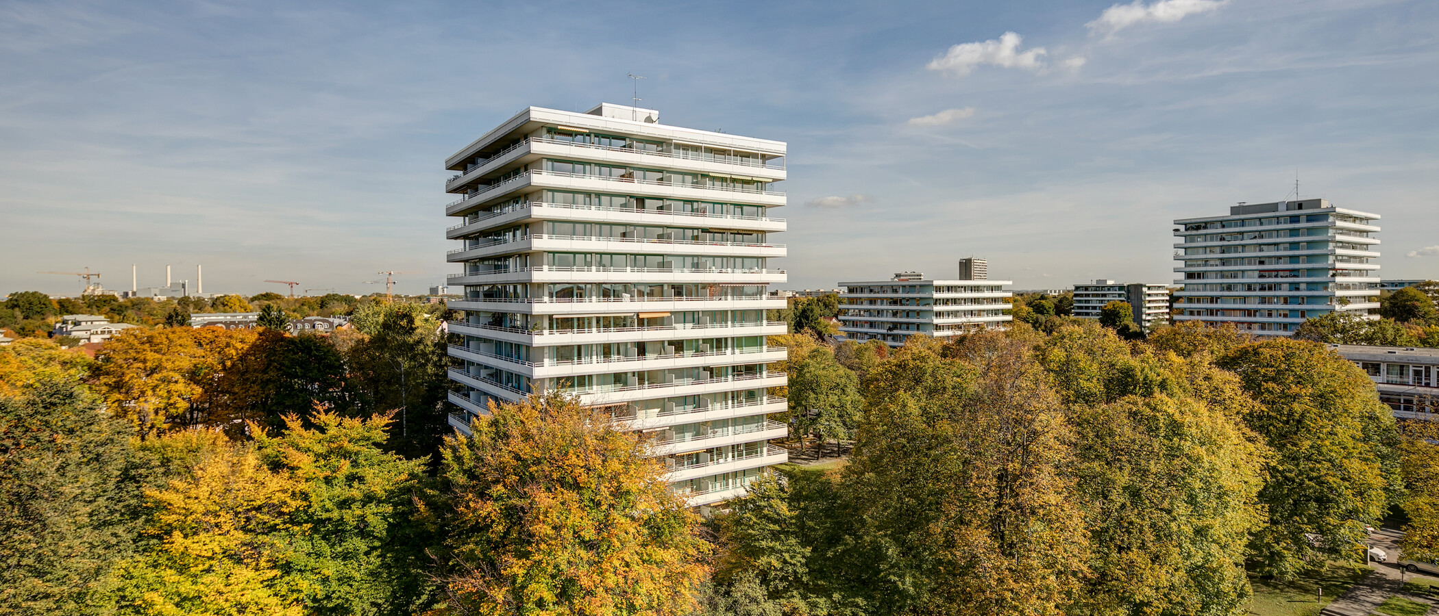 квартира München Cosimapark 03 вид из окна 3488