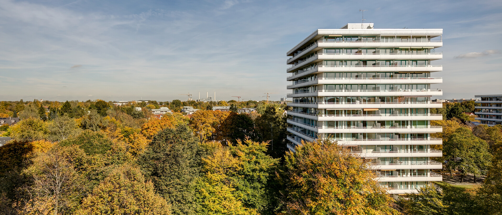квартира München Cosimapark 04 вид из окна 3488