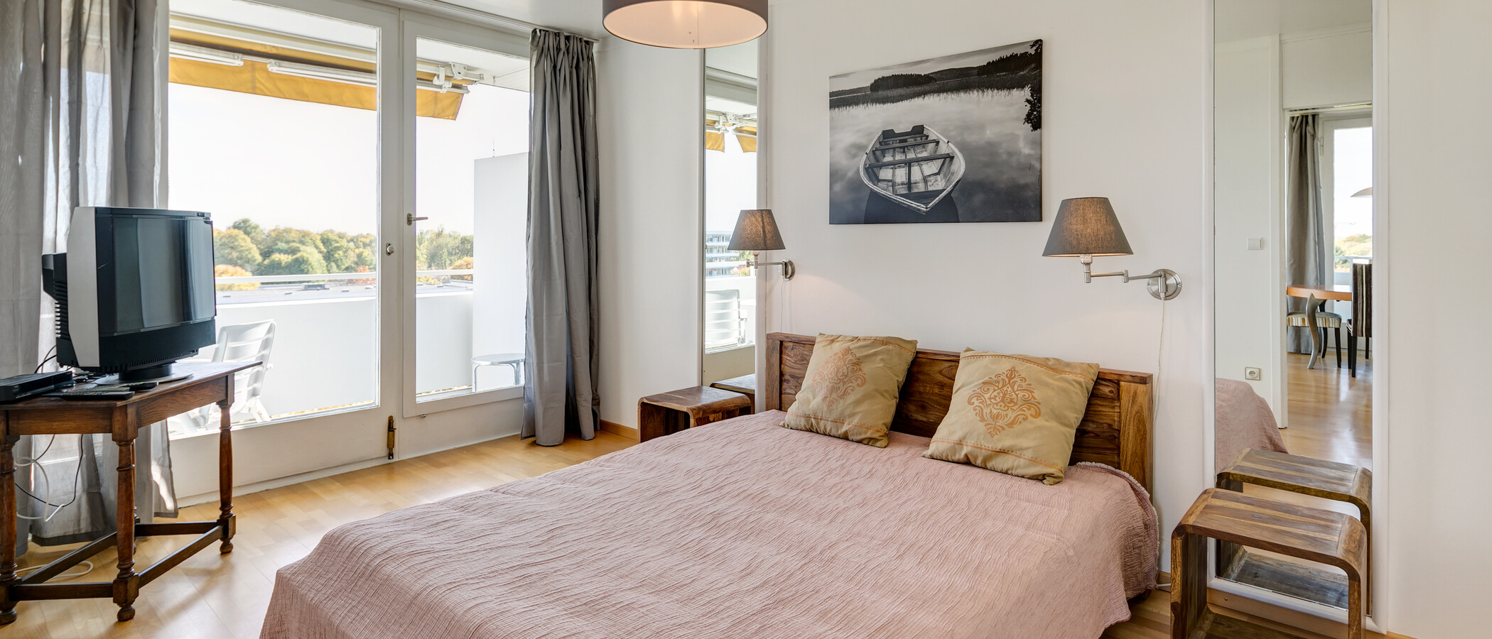 квартира München Cosimapark 01 спальная комната 3488