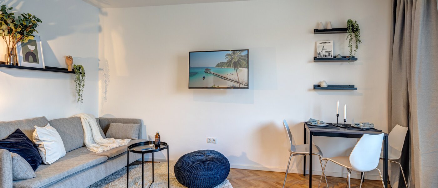 квартира München Maxvorstadt - Universitätsviertel 01 жилое пространство 3509