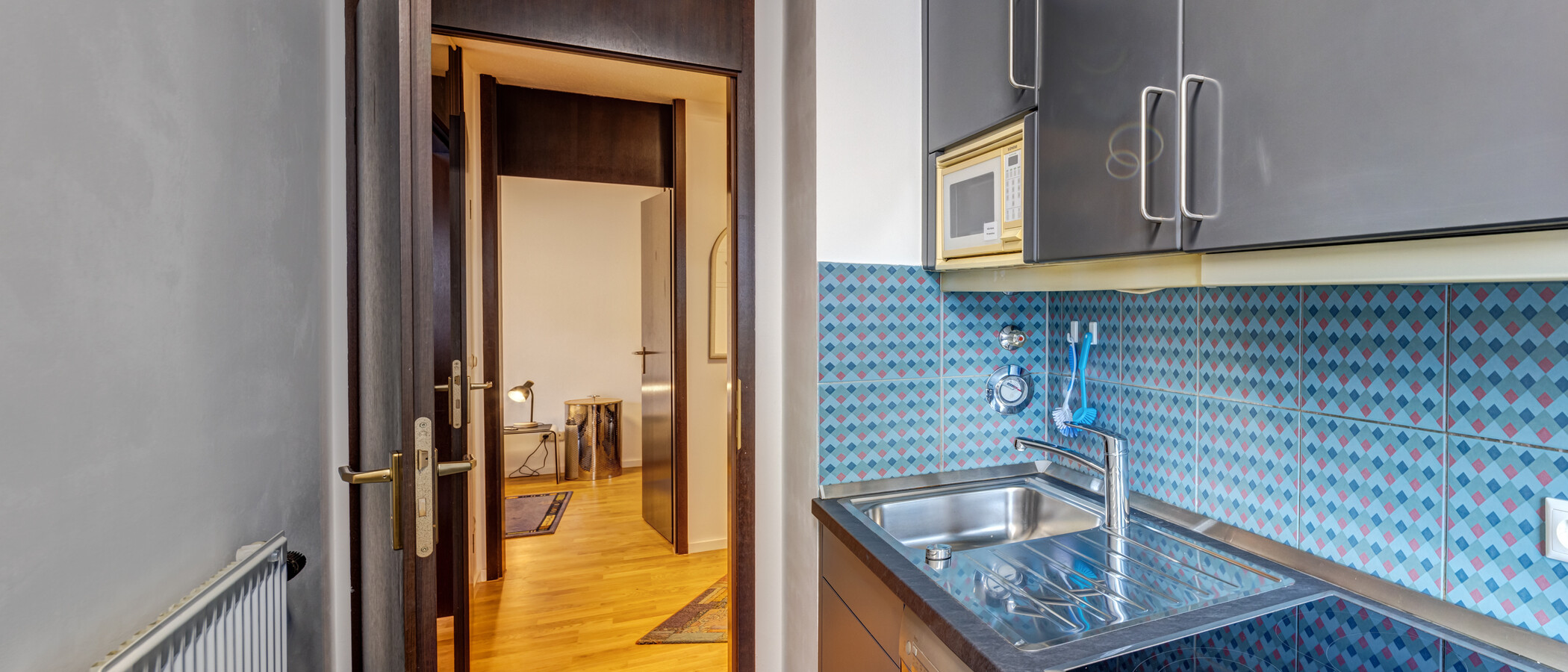 квартира München Thalkirchen 02 кухня 3528