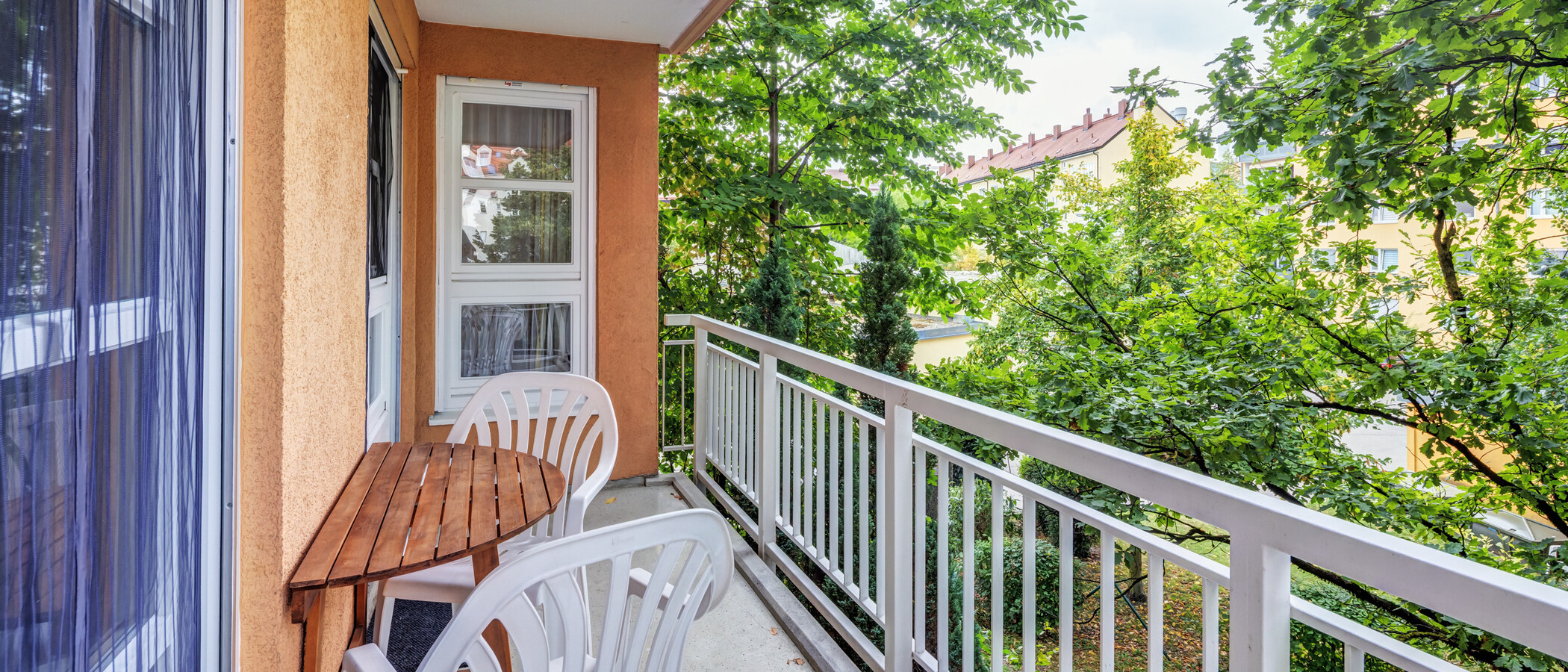 квартира München Thalkirchen 01 балкон 3528