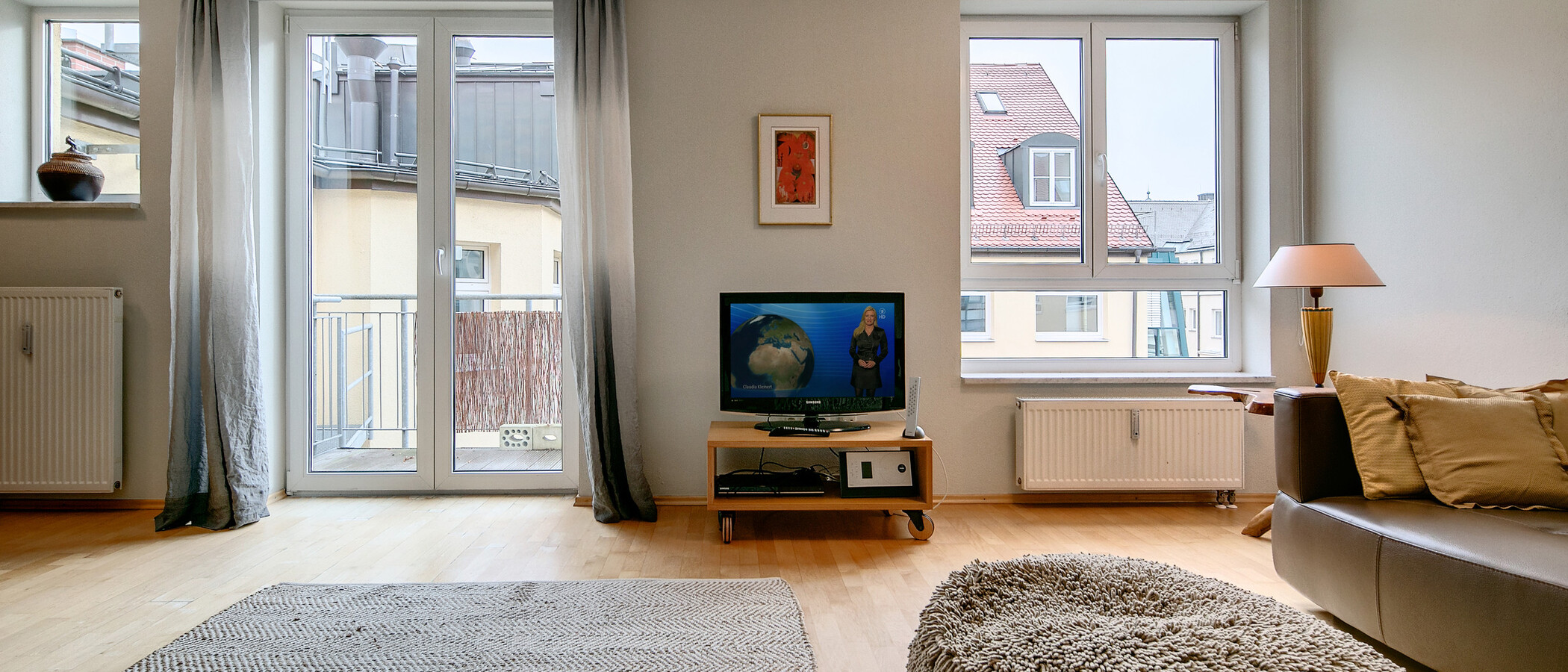 квартира München Maxvorstadt - Museumsviertel 02 гостиная 3547