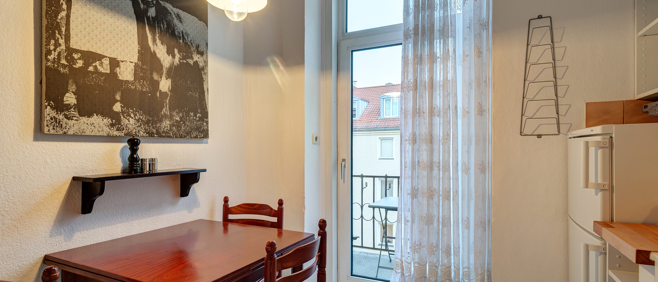 квартира München Maxvorstadt - Universitätsviertel 03 кухня 3560
