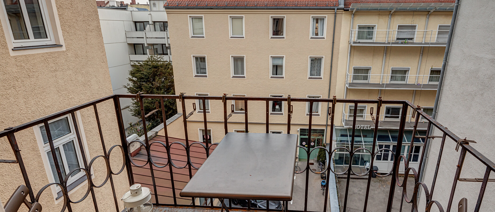 квартира München Maxvorstadt - Universitätsviertel 01 балкон 3560