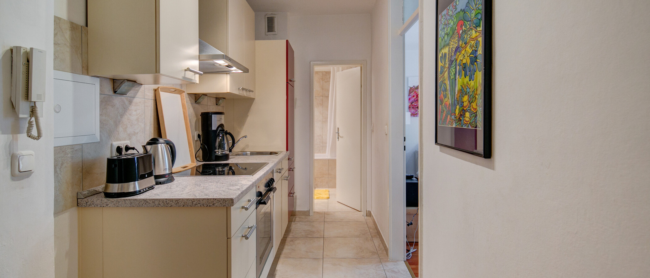 квартира München Schwabing-West (rund um den Hohenzollernplatz) 02 коридор 3569