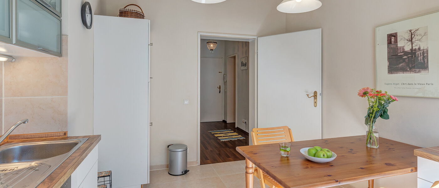 квартира München Maxvorstadt - Universitätsviertel 03 кухня 3592