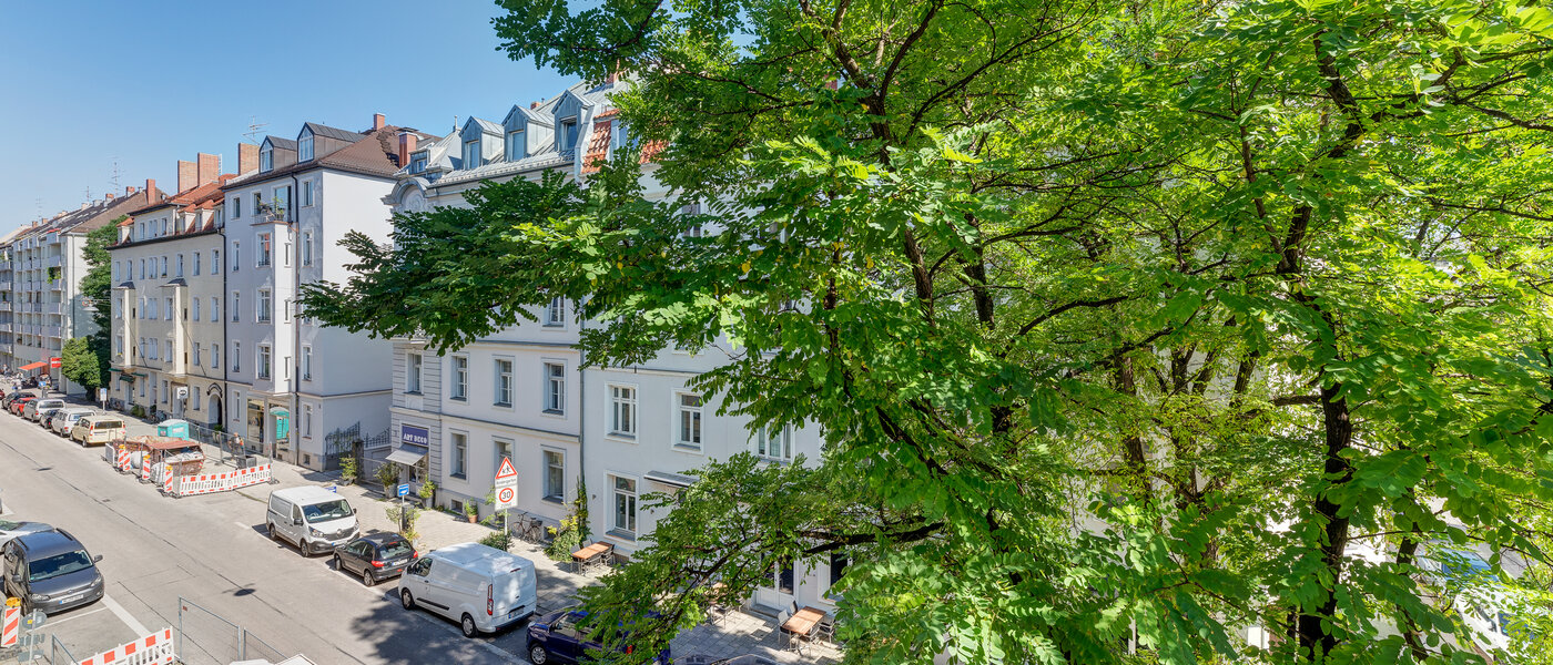 квартира München Maxvorstadt - Universitätsviertel 02 вид из окна 3592