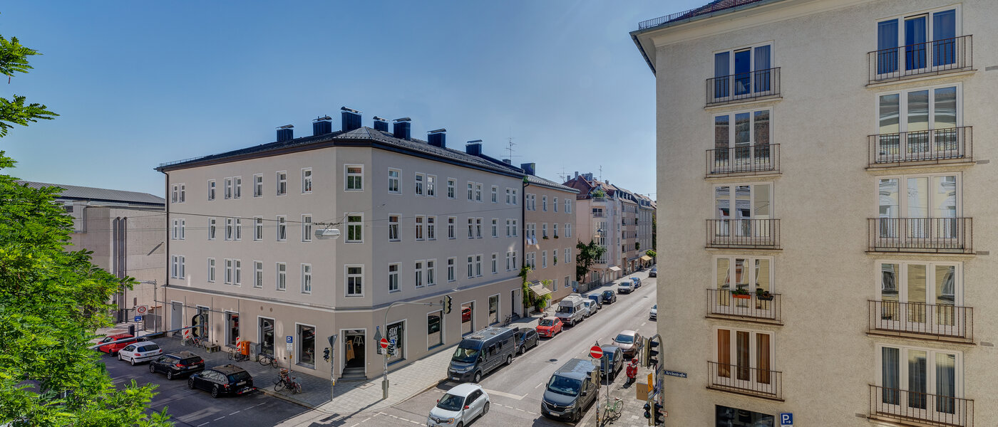 квартира München Maxvorstadt - Universitätsviertel 03 вид из окна 3592