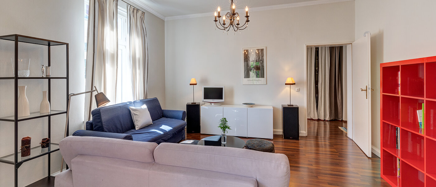 квартира München Maxvorstadt - Universitätsviertel 04 жилое пространство 3592