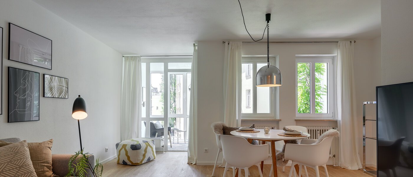 квартира München Schwabing (rechts der Leopoldstraße) 02 жилое пространство 361