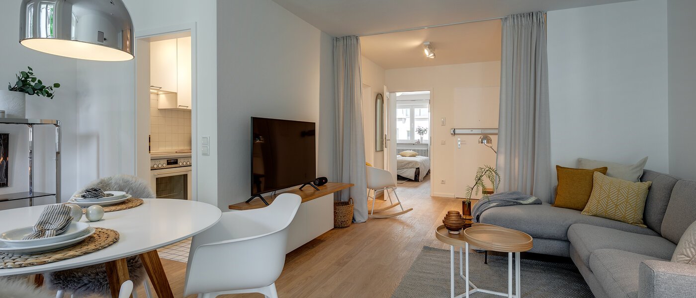 квартира München Schwabing (rechts der Leopoldstraße) 04 жилое пространство 361