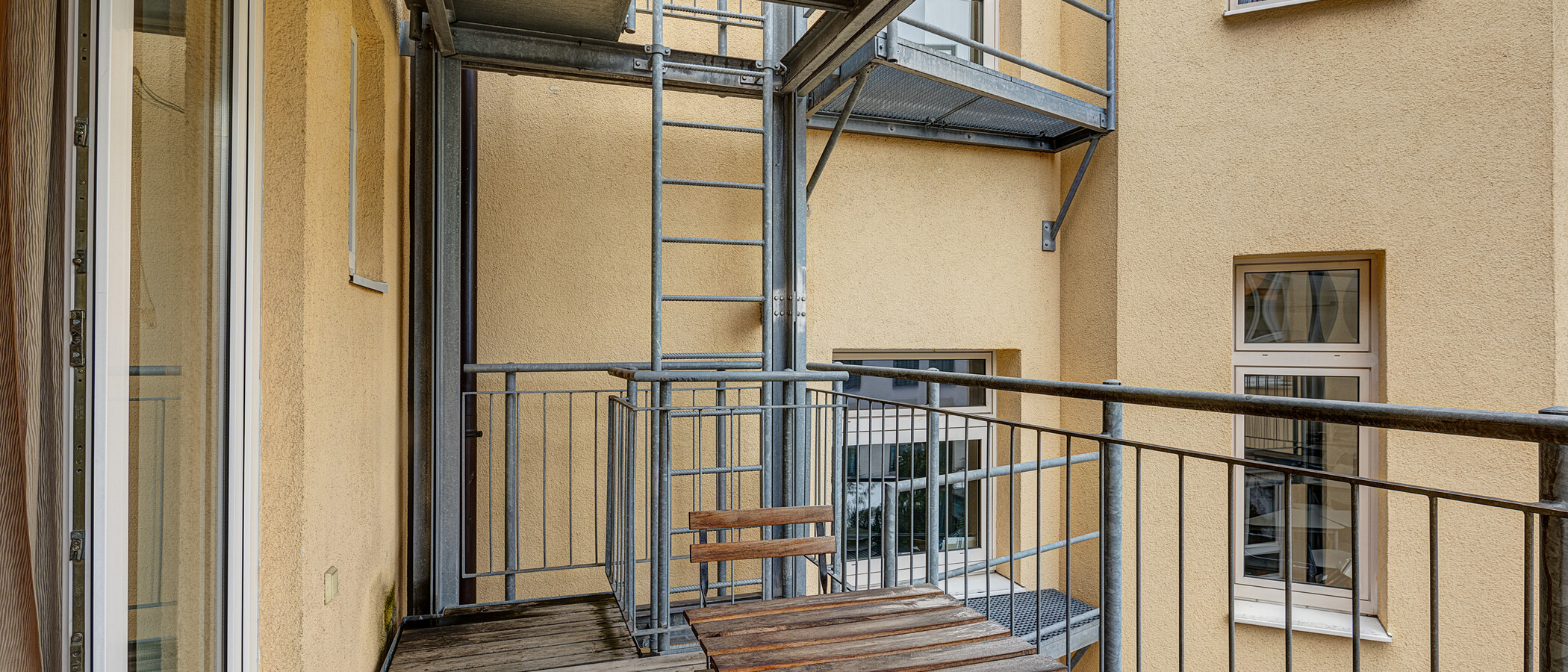 квартира München Maxvorstadt - Museumsviertel 02 балкон 3669