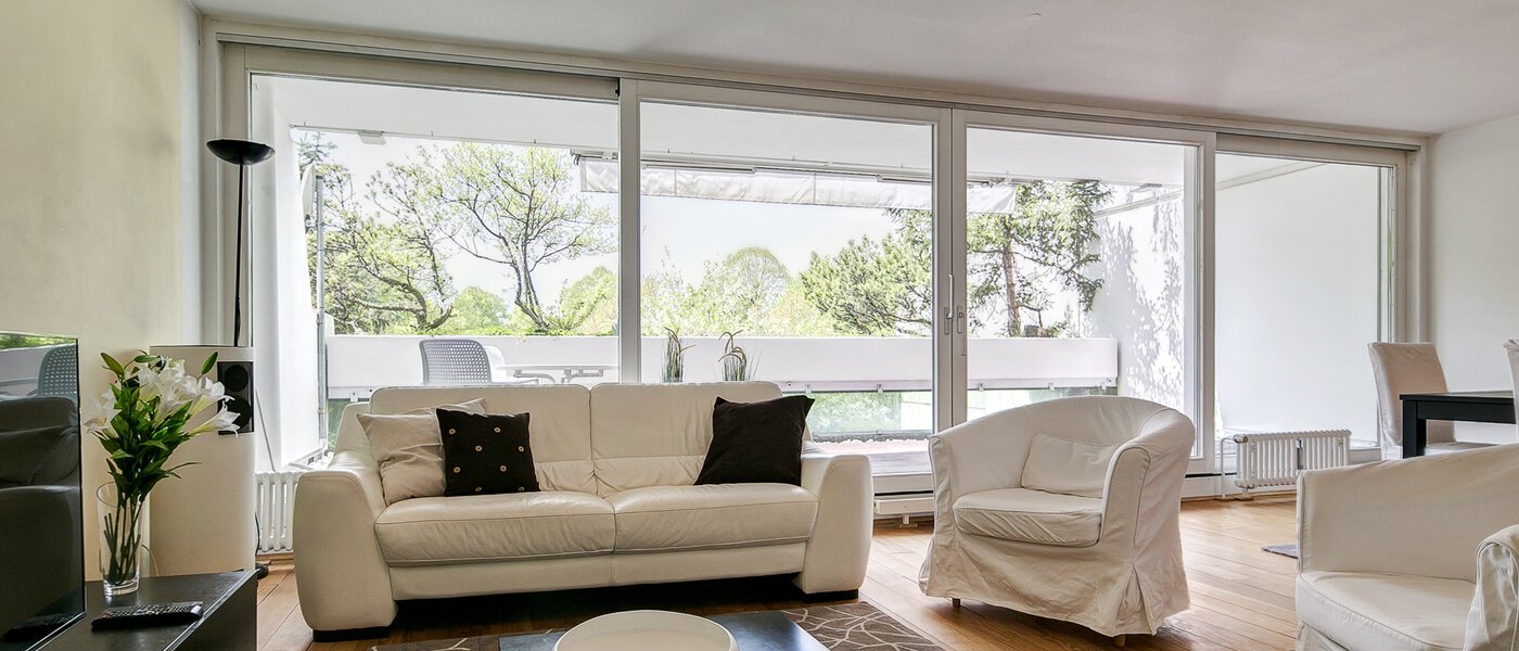 квартира München Olympiadorf 01 гостиная 3688