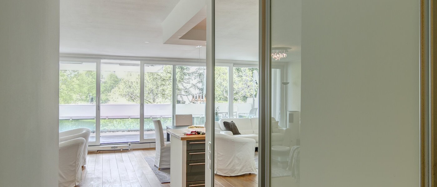 квартира München Olympiadorf 06 гостиная 3688