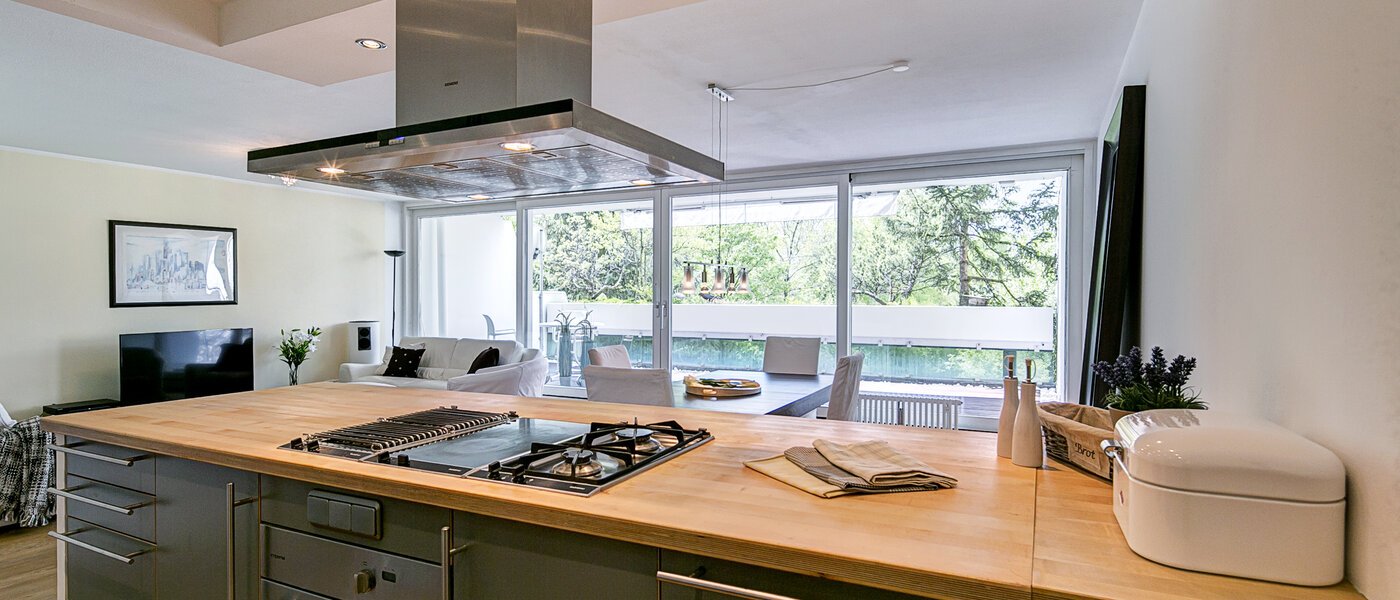 квартира München Olympiadorf 01 кухня 3688
