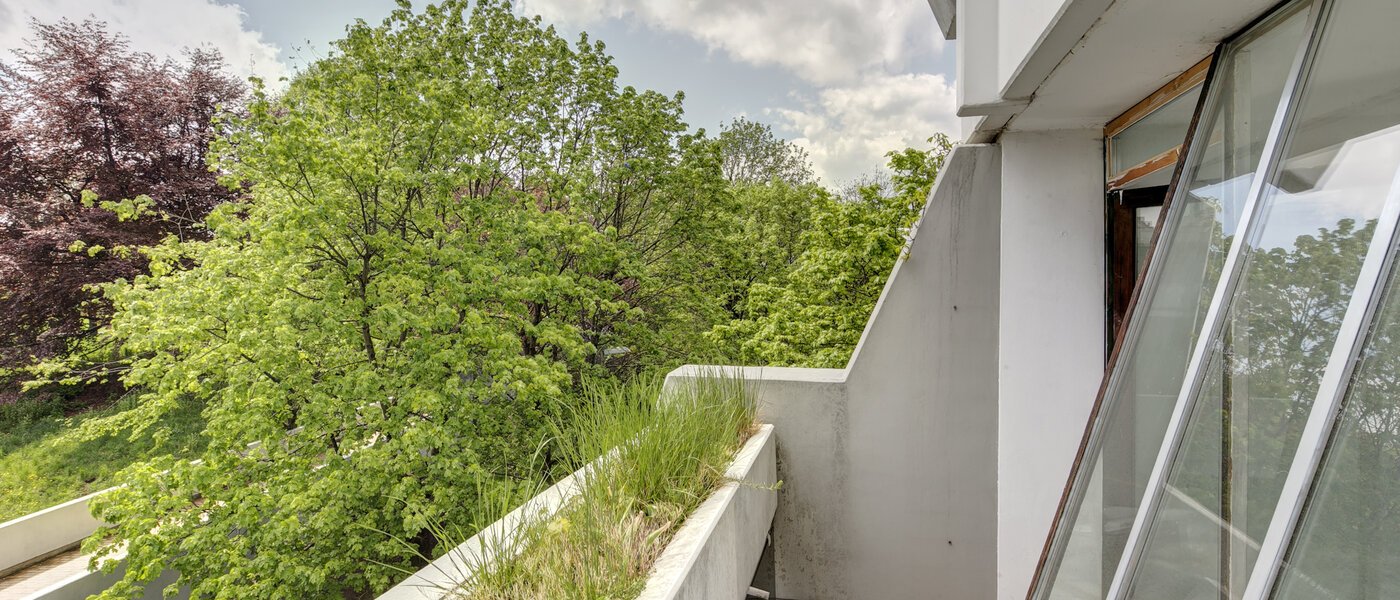 квартира München Olympiadorf 03 вид из окна 3688