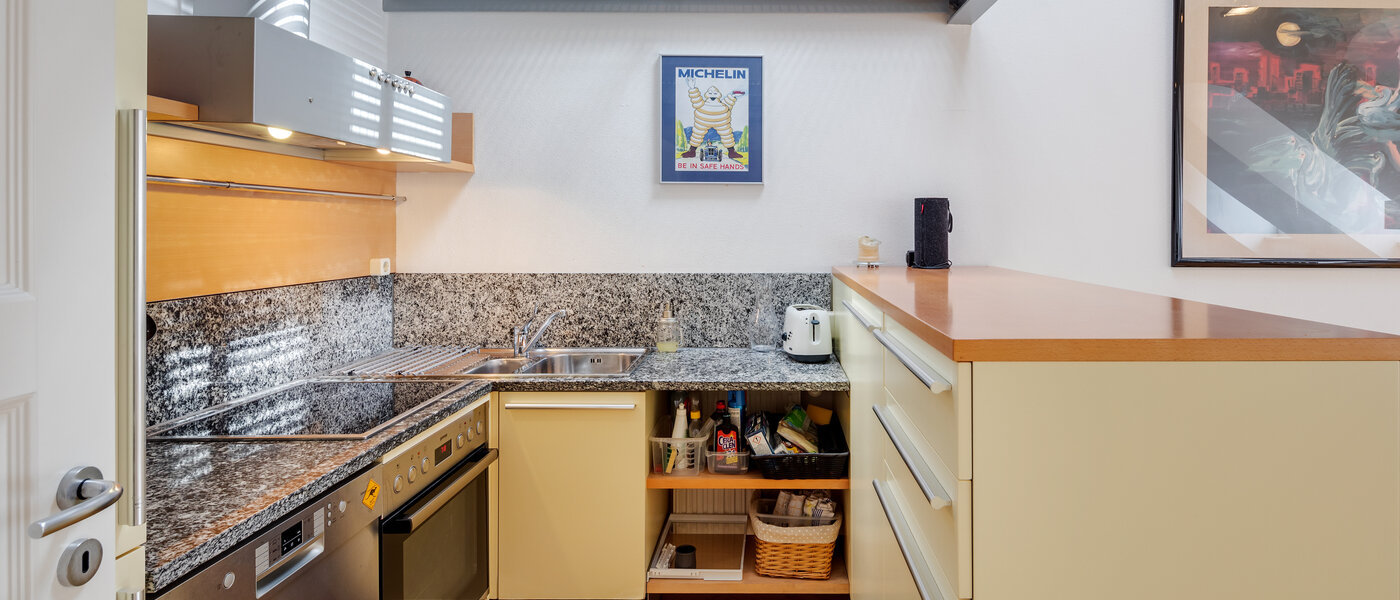 квартира München Gärtnerplatzviertel 01 кухня 3714