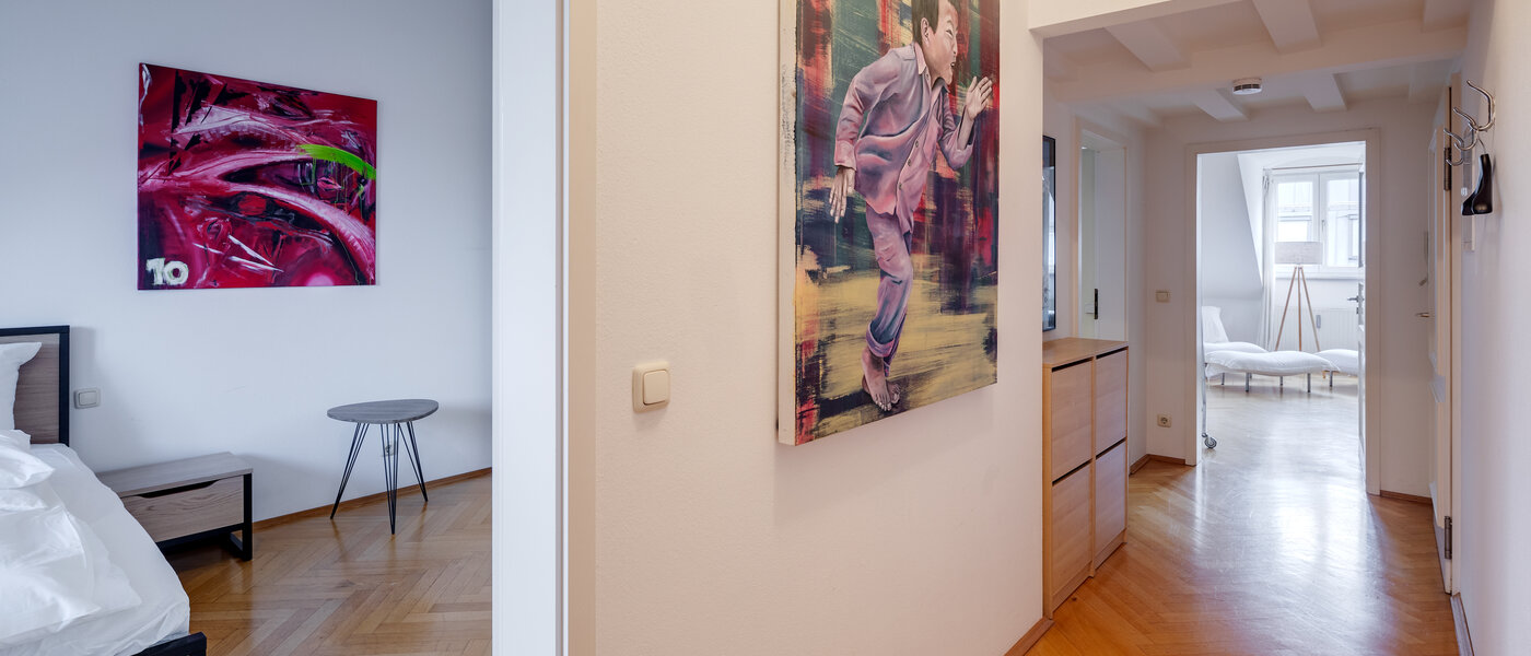 квартира München Gärtnerplatzviertel 02 коридор 3714