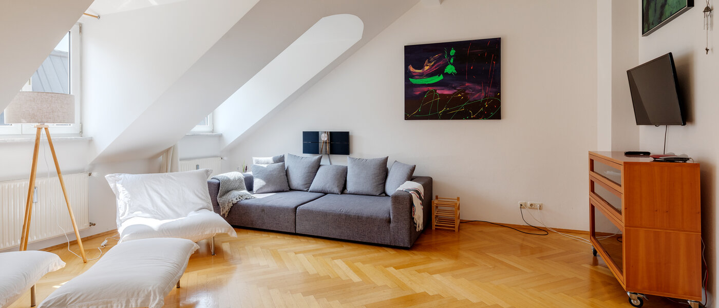 квартира München Gärtnerplatzviertel 03 жилое пространство 3714