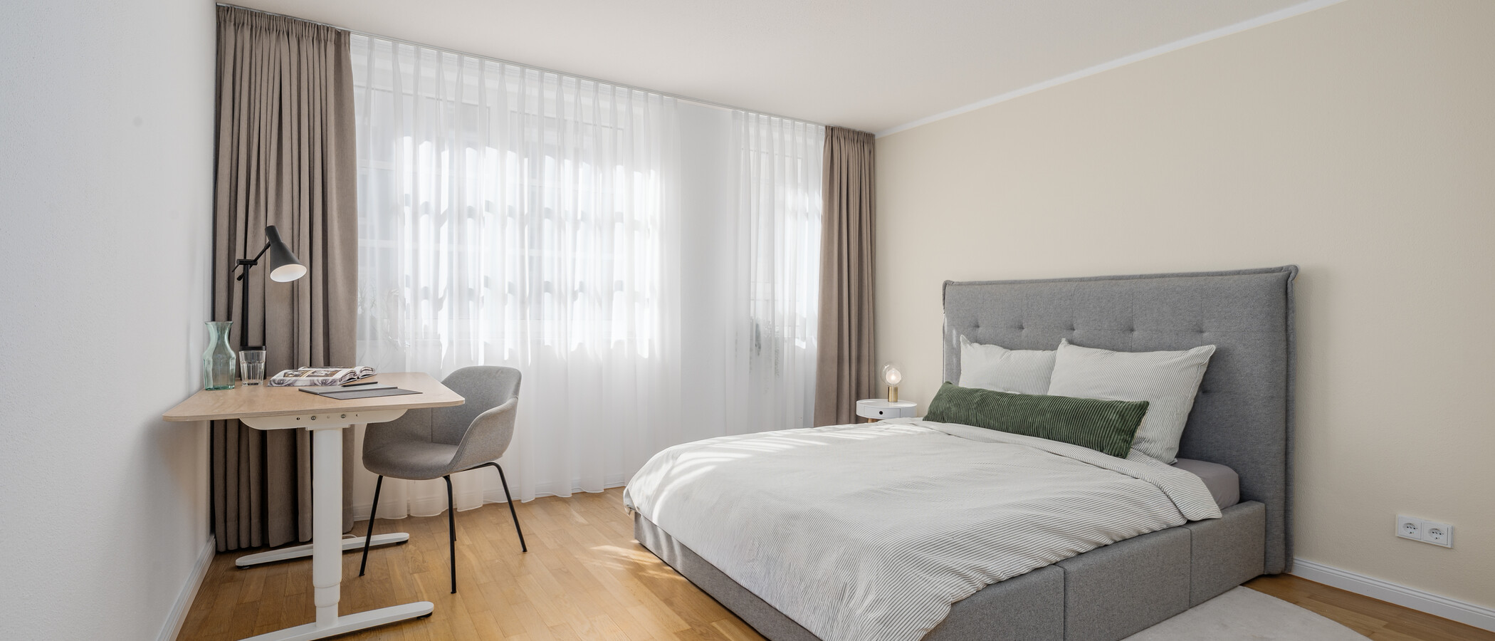 квартира München Maxvorstadt - Rund um den Josephsplatz 01 спальная комната 3735