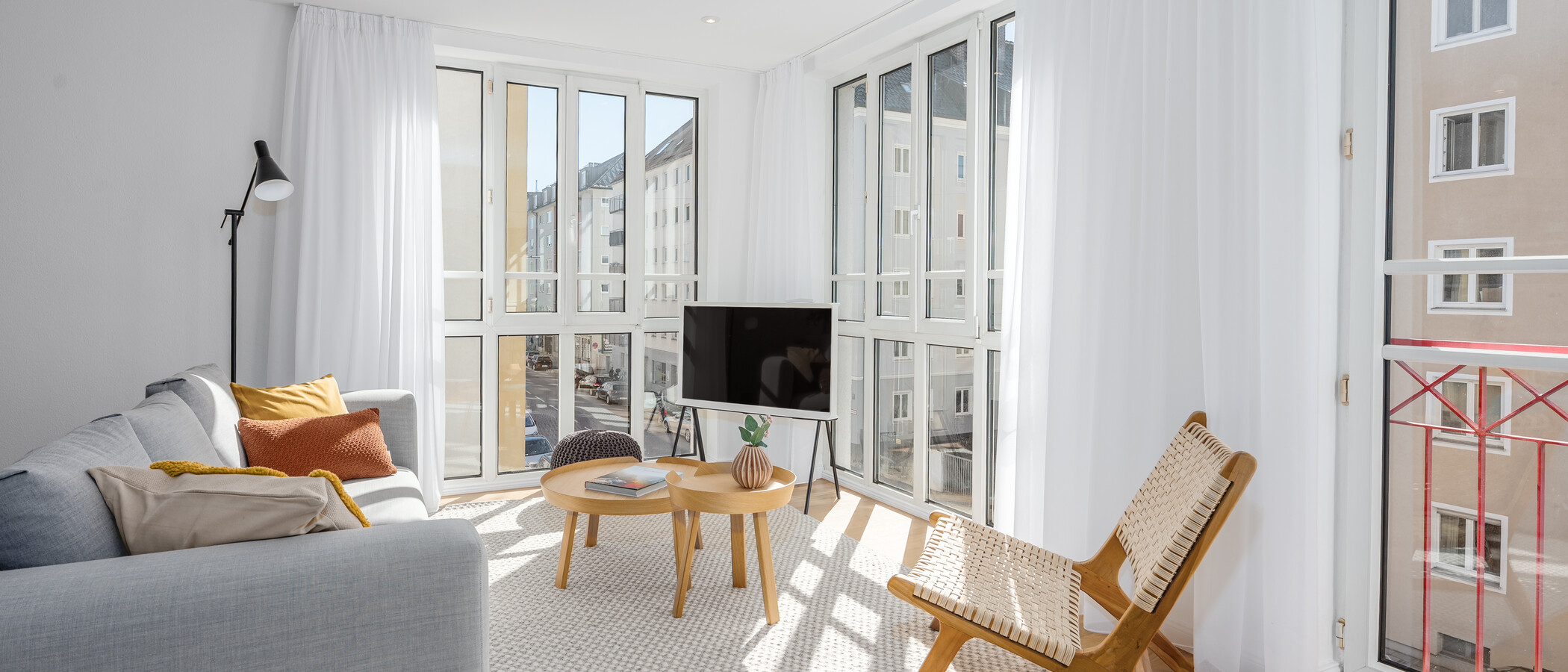 квартира München Maxvorstadt - Rund um den Josephsplatz 02 жилое пространство 3735