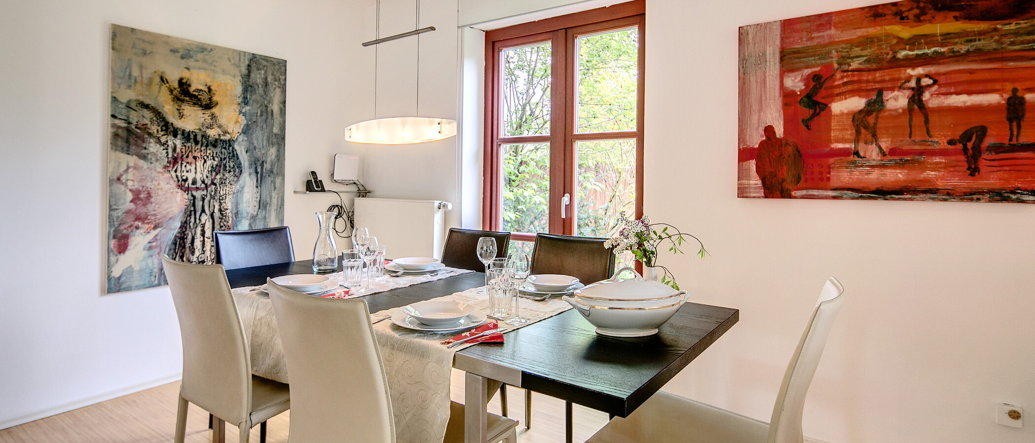 дом München Kleinhadern 02 столовая 3822