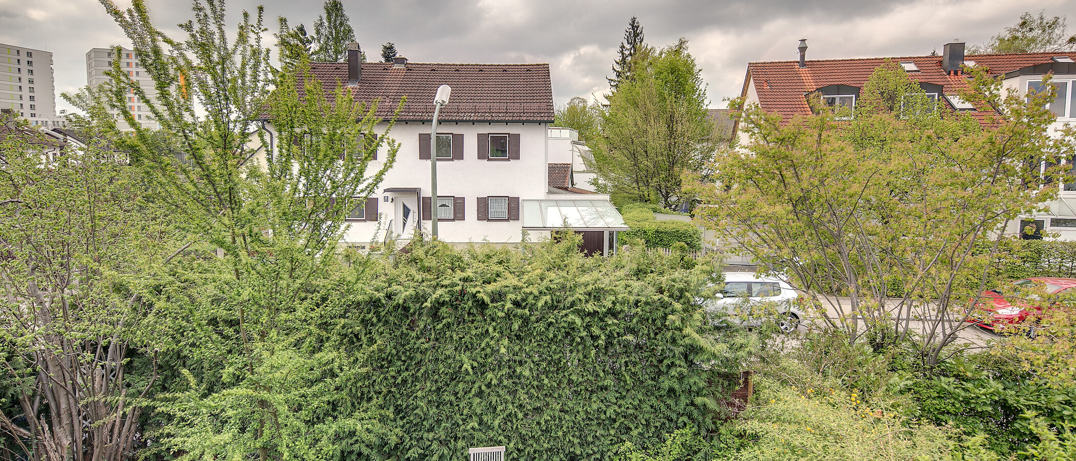 дом München Kleinhadern 01 вид из окна 3822