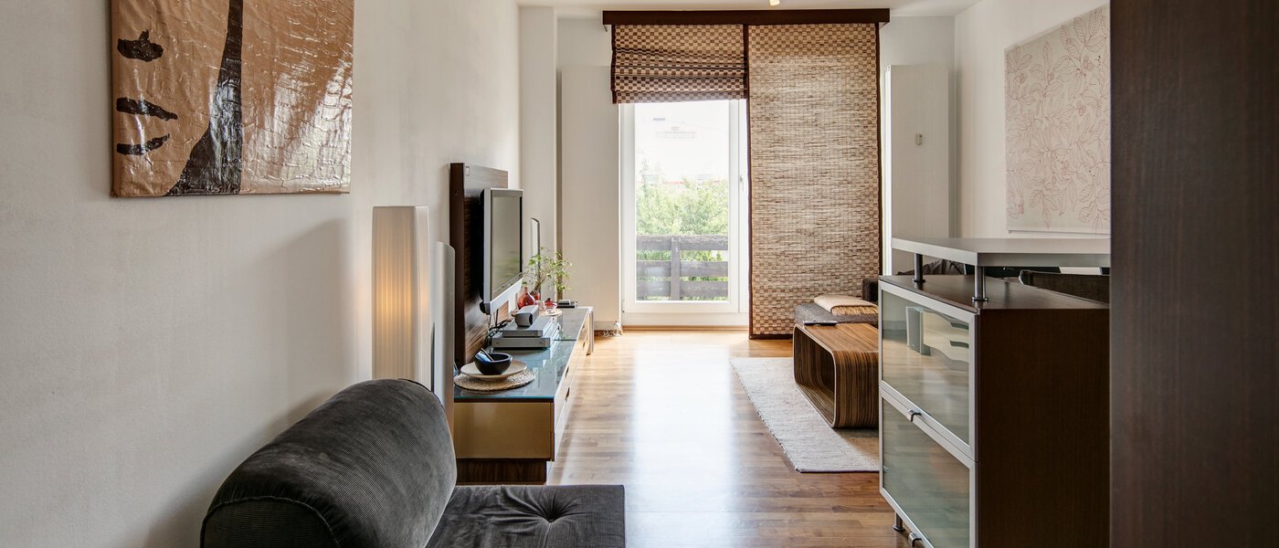 квартира München Hadern 05 гостиная 3824