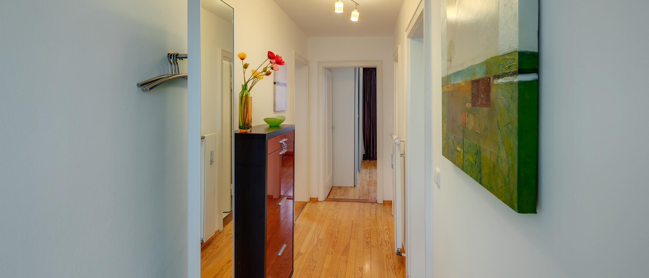 квартира München Schwabing-West (rund um den Hohenzollernplatz) 02 коридор 3827