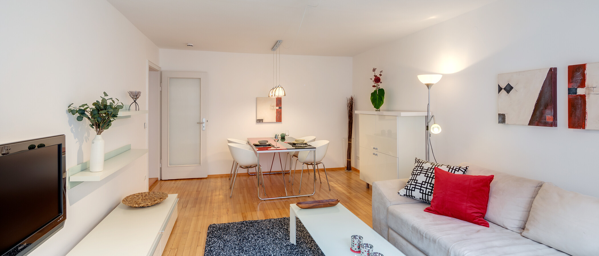 квартира München Schwabing-West (rund um den Hohenzollernplatz) 04 жилое пространство 3827