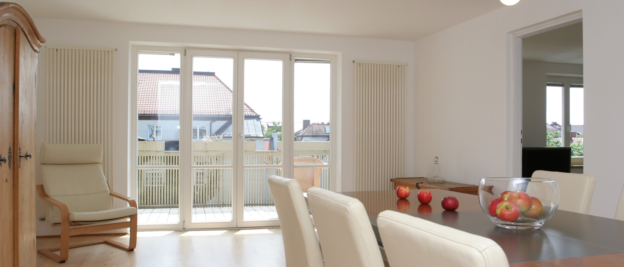 мансардная квартира München Lehel 03 столовая 3850