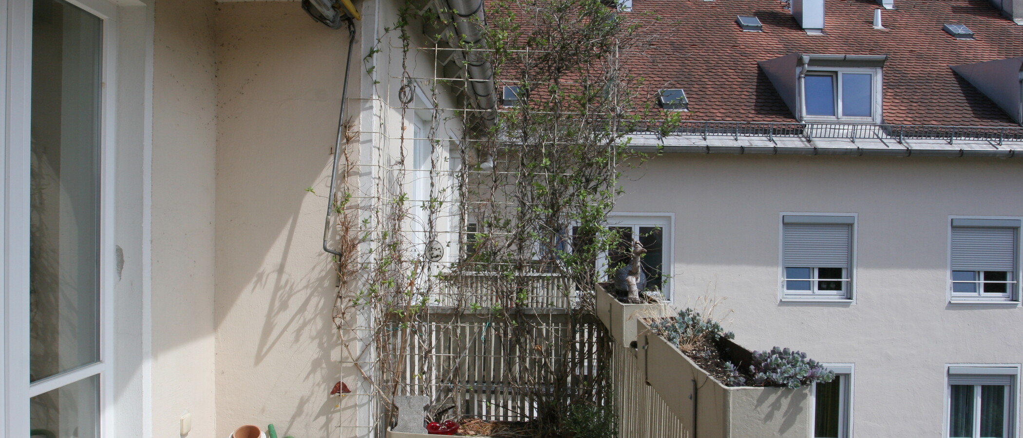 мансардная квартира München Lehel 02 балкон 3850