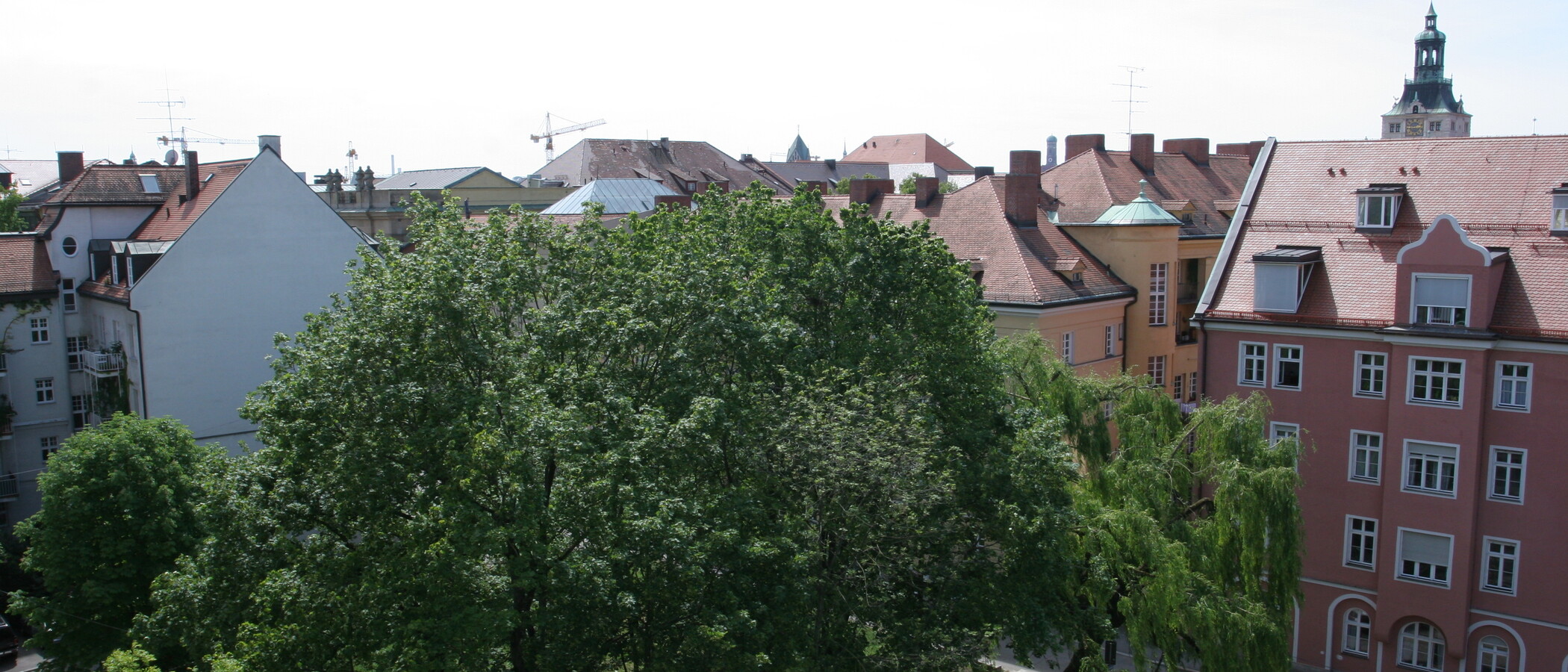 мансардная квартира München Lehel 03 балкон 3850