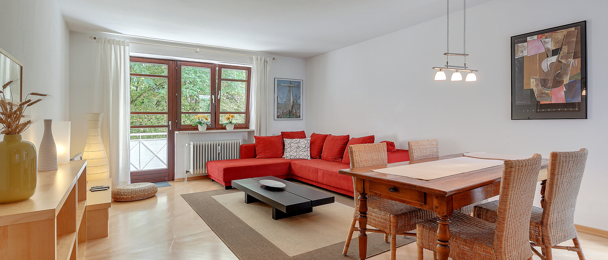 двухэтажная квартира München Glockenbachviertel 01 гостиная 3866