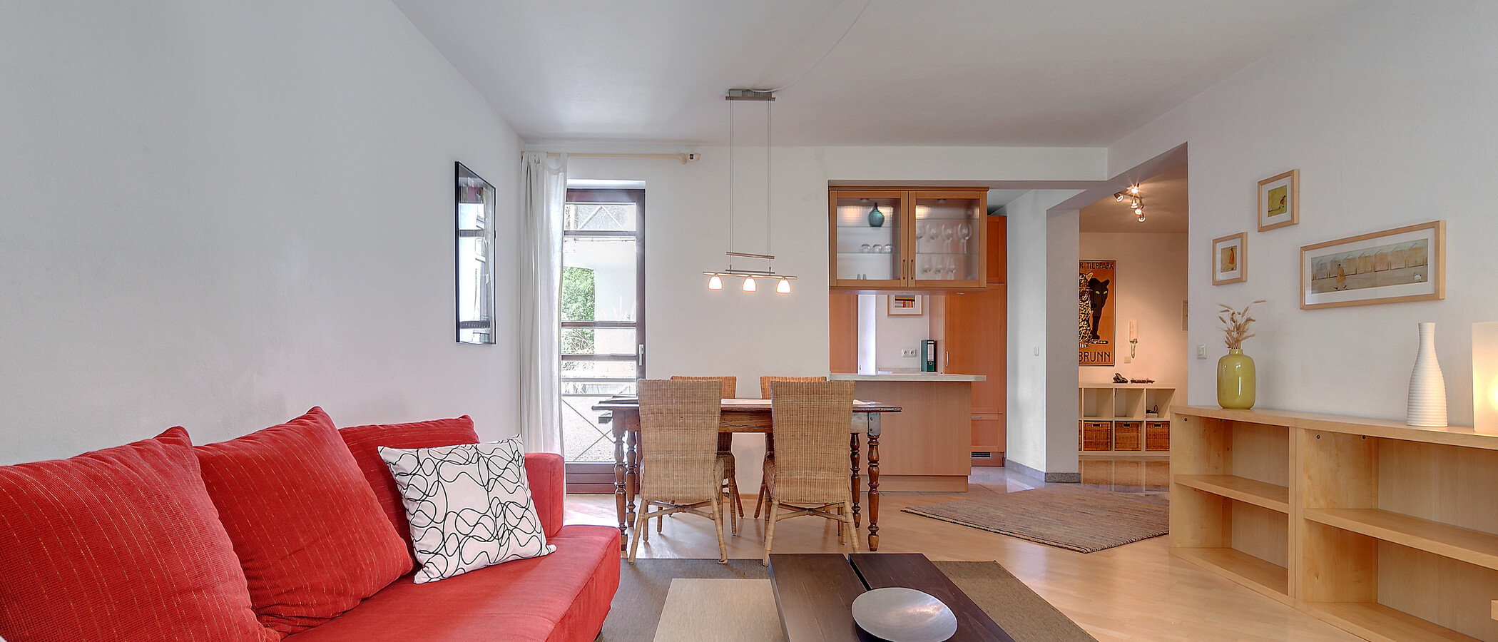 двухэтажная квартира München Glockenbachviertel 04 гостиная 3866