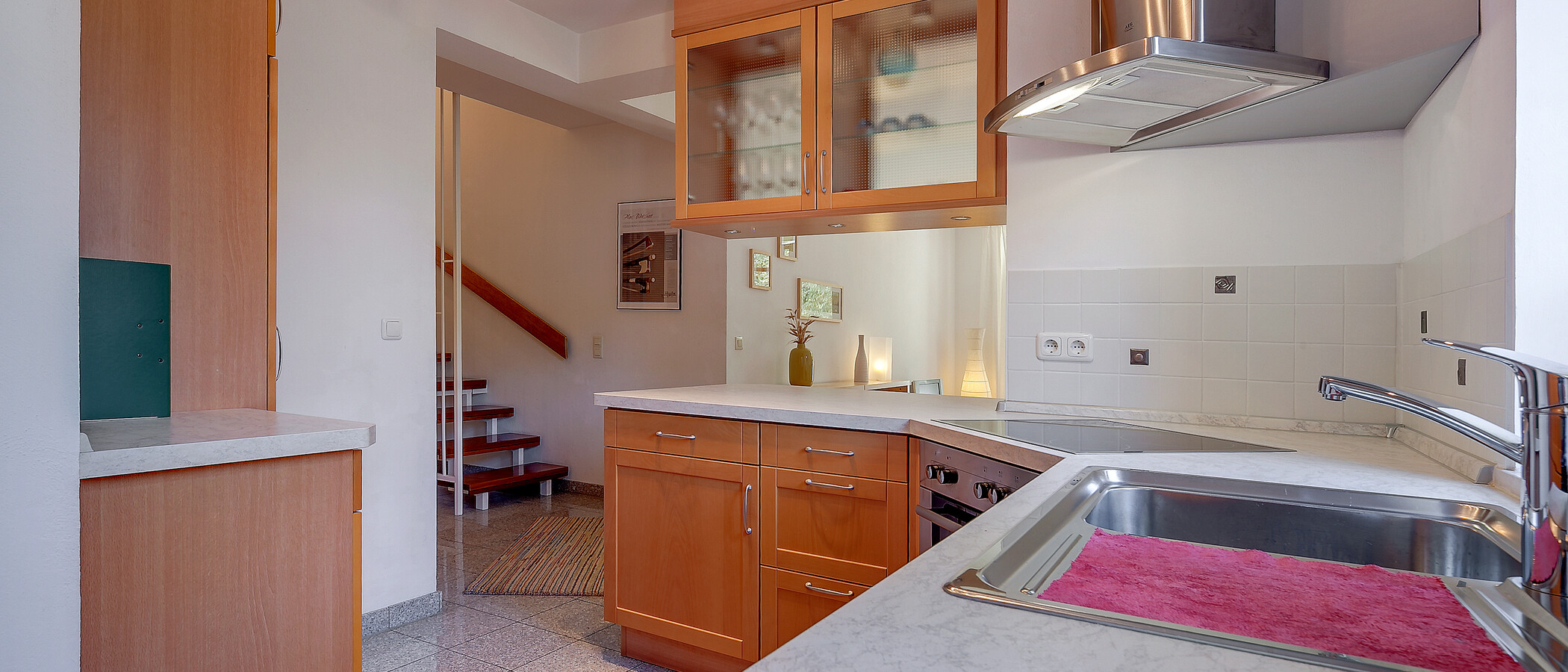 двухэтажная квартира München Glockenbachviertel 04 кухня 3866