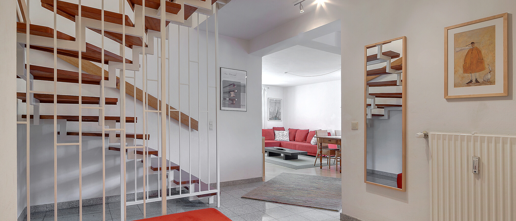 двухэтажная квартира München Glockenbachviertel 01 коридор 3866